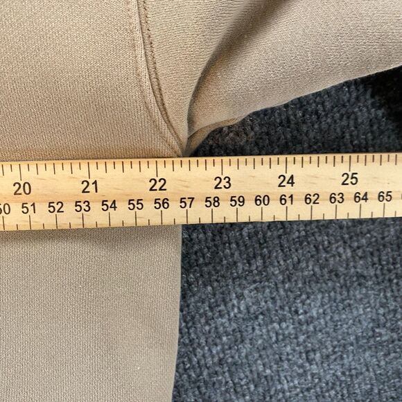 TNA Sweater Womens S Beige Pullover Crew Neck Oversize Relaxed Casual Sweatshirt - Picture 7 of 8